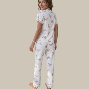 Pijama, pijama feminino, pijama de inverno; pijama de botão
