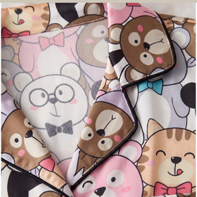 Pijama, pijama feminino, pijama de inverno; pijama de botão