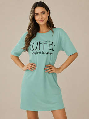 pijama; pijama de verão; pijama longo; camisola; camisola de verão; camisola de malha