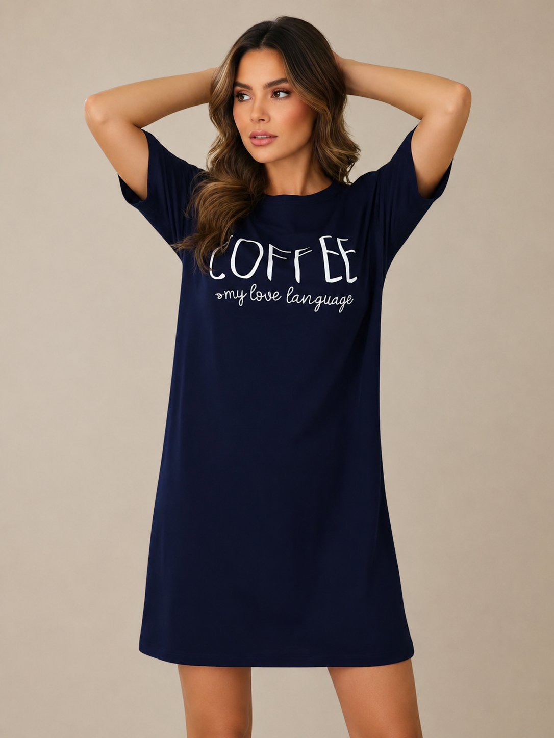pijama; pijama de verão; pijama longo; camisola; camisola de verão; camisola de malha